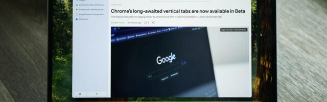 I just enabled vertical tabs in Google Chrome — here’s how you can, too