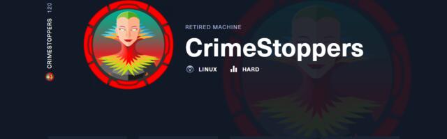 HackTheBox. Прохождение CrimeStoppers. Уровень — Сложный