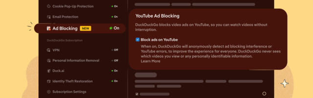 DuckDuckGo Browser can now block video ads, including YouTube's