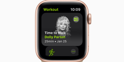 Apple’s new Fitness+ feature brings celebrity-guided walks to your wrist