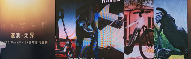 NAVEE Hands-On: Fast 43 mph E-Scooter, Electric Dirt Bike, E-Golf Push Carts, And A Flying Kart