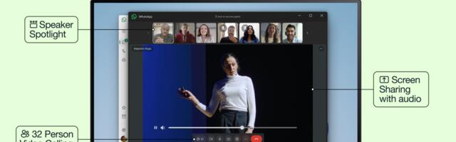 WhatsApp now lets 32 people join a video call on all platforms