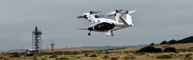 Santa Cruz-based Joby aims to start commercial air taxi flights from late 2025