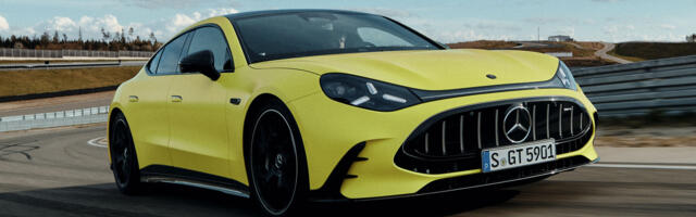 Mercedes-AMG's 1,153 hp electric GT 4-Door takes on Porsche's Taycan