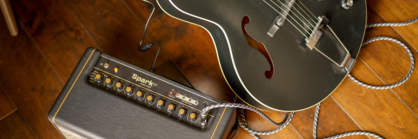 The Positive Grid Spark is a versatile smart amp perfect for guitarists stuck at home
