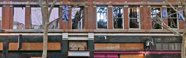 Fire-gutted San Jose building remains an eyesore after three years