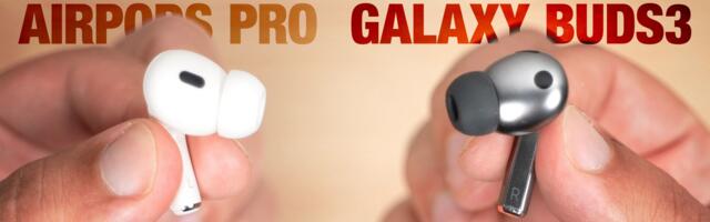 Apple's AirPods Pro 2 vs. Samsung's Galaxy Buds3 Pro