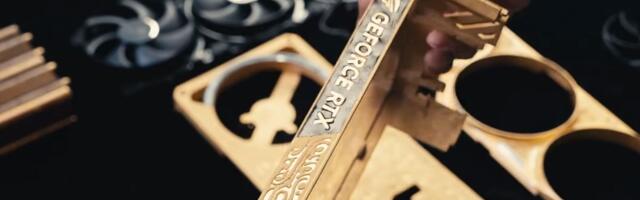 $500,000 gold RTX 5090 is now worth $830,000 thanks to rocketing commodity prices — Asus ROG Astral RTX 5090 Real Gold Edition was actually a savvy investment, worth over 50% more than at inception