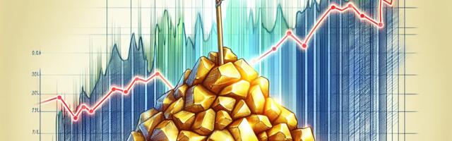Gold edges closer to record amid market uncertainty