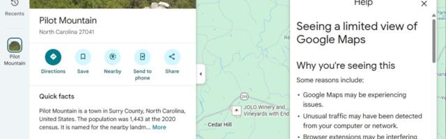 Google Maps tests hiding reviews and images unless you sign in