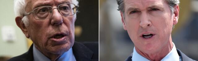 Gavin Newsom and Bernie Sanders become adversaries over push to tax California billionaires