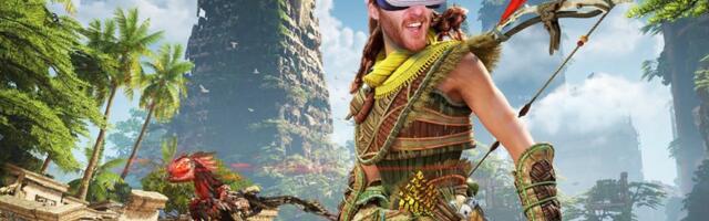 The latest update for the R.E.A.L. VR mod adds Horizon Forbidden West Complete Edition to its list