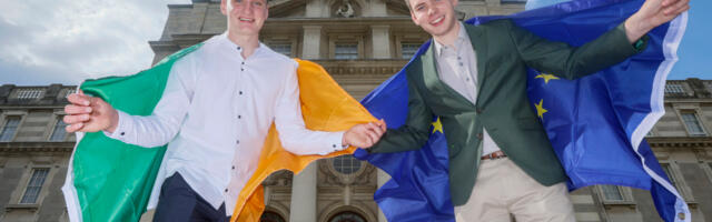 BT Young Scientist Winners take home second prize at the EU Contest for Young Scientists