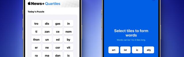 iOS 17.5 Adds New 'Quartiles' Word Game for Apple News+ Subscribers
