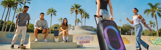 Samsung’s new party speakers are less subtle than ever