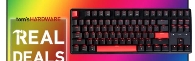 This $30 mechanical gaming keyboard includes a gasket-mount design and sound-dampening foam