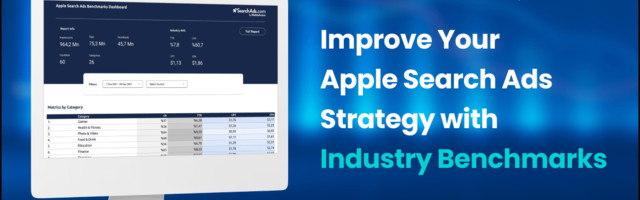 SearchAds.com releases Apple Search Ads benchmarks dashboard