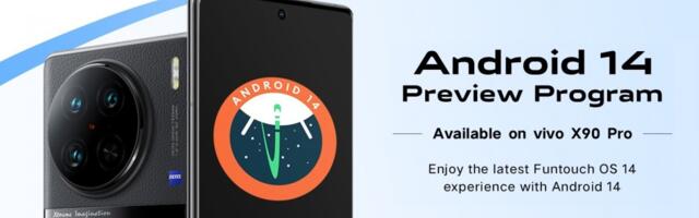 vivo announces Android 14-based Funtouch OS 14 Preview Program for X90 Pro