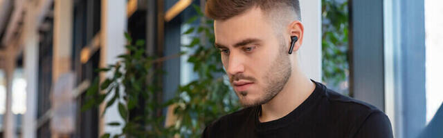 Get brilliant audio and active noise cancellation with this holiday-friendly earbuds for just $31.99
