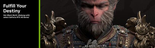 Nvidia bundles Black Myth: Wukong with RTX 40-series GPUs — RTX 4060 and RTX 4050 are not eligible, though