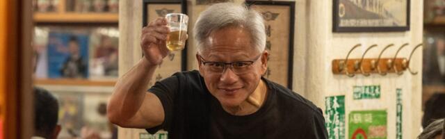 Jensen Huang is really leaning into his street-food influencer era