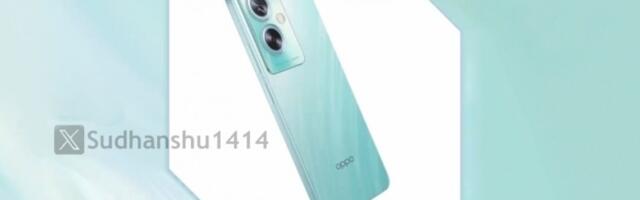 Oppo A79's design leaks in promo materials