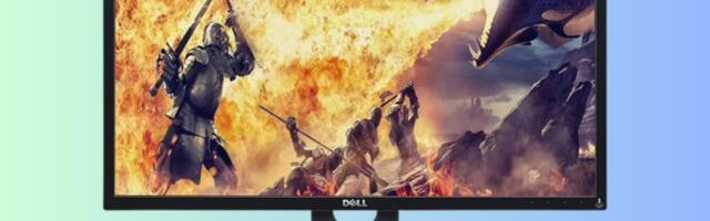 Get the ultimate gaming experience and save 60% with this Dell 24" LED monitor