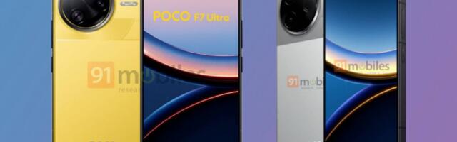 Poco F7 Pro and F7 Ultra specs and images leak