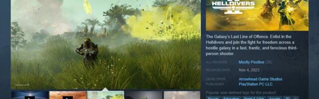 Helldivers 2 developer responds as fake games appear on Steam