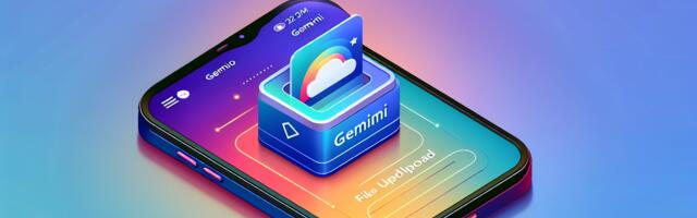 Gemini mobile app adds file upload feature