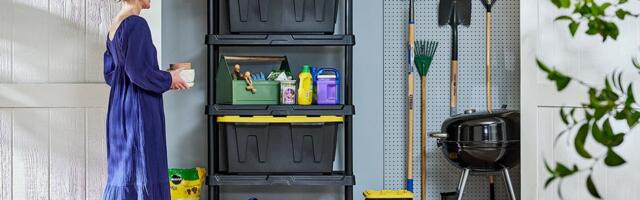 Lowe's Is Selling A Heavy-Duty Five-Tier Garage Shelving Unit For $60