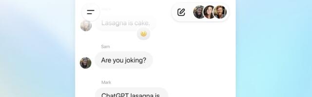 ChatGPT is now an actual chat app