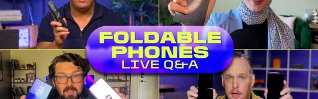 We Brought All Our Foldable Phones to Discuss Samsung's Galaxy Unpacked video