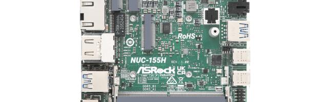 ASRock launches Meteor Lake NUCs supporting up to a Core Ultra 7 155H and 96GB of RAM