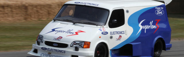 Ford Supervan 3: Why Ford Put An F1 Engine In A Practical People Mover