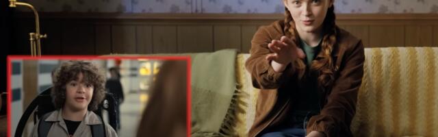 The Stranger Things cast rewatching Season 2 together is the recap we need