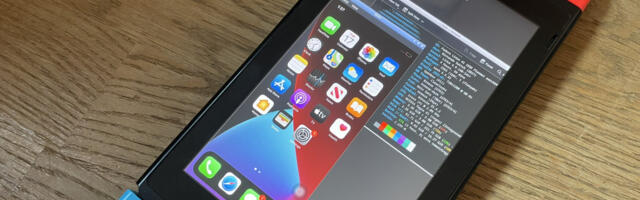 Somebody turned a Nintendo Switch into the world's slowest iPhone, and the results were a disaster — boasts 20-minute boot times, kernel panics, and no working apps