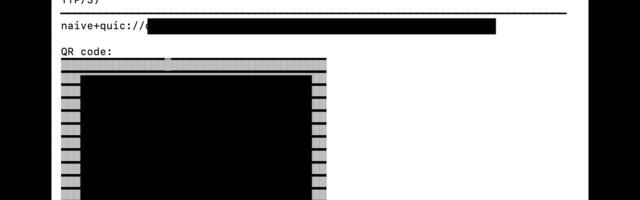 Теперь я сделал свободный и бесплатный Naive-iOS/macOS клиент