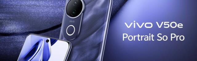 vivo V50e arrives with a trio of 50MP cameras and IP69 rating