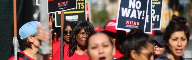 Hundreds of union workers strike at UCSF Benioff Children’s Hospital Oakland