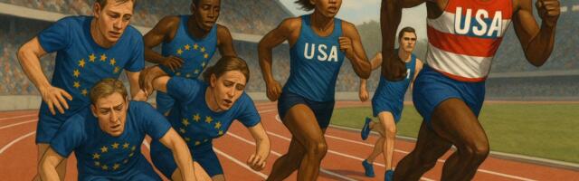 “European startups are asked to run a marathon with their shoelaces tied”