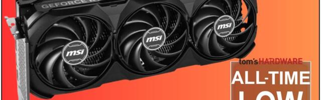 Black Friday sees MSI's Nvidia Geforce RTX 4070 Ti Super graphics card hit its lowest-ever price