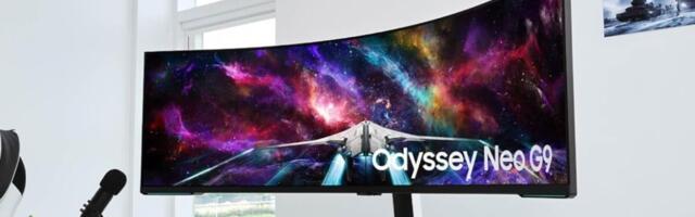 The giant 57-inch Samsung Odyssey Neo G9 curved gaming monitor is $800 off at Amazon