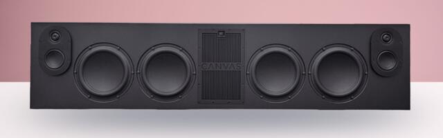 The best of both worlds for soundbars and loudspeakers? Canvas hi-fi's new bar is pushing the definition, by packing huge 8-inch drivers into a frame that fits below your TV — and the company boldly says it's 'the world's first audiophile soundbar'