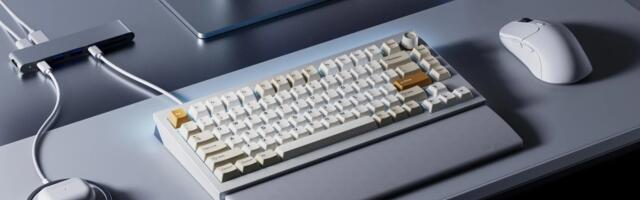 The Lemokey L5 HE 8K pairs Hall Effect keys with ultra-fast polling rates