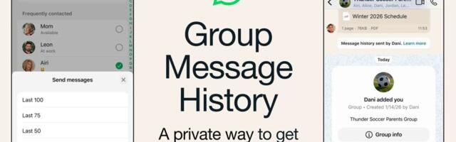 WhatsApp’s latest feature makes it easier for you to bring new group chat members up to speed