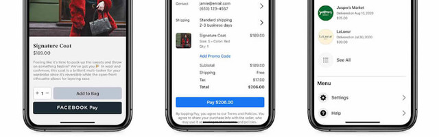 Facebook makes payments product available off platform, starting with US Shopify merchants