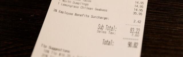 Last-minute bill aims to protect California restaurants from surcharge ban