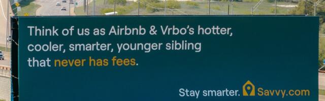 Savvy Vacation Rentals Takes Billboard Fight to Vrbo