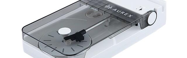 Bring your vinyl to the beach with Toshiba’s new portable wireless record player